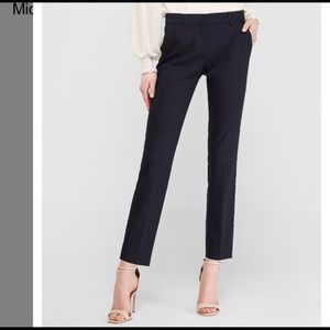 Express Mid-Rise Columnist Ankle Pants